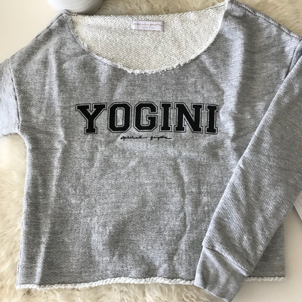 SPIRITUAL GANGSTER Cropped Ballet Sweatshirt - Picture 2 of 6